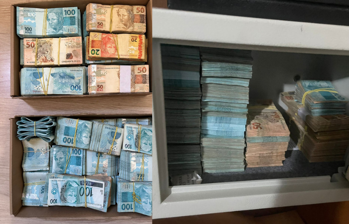 Cofre com dinheiro é achado em ação que apura fraudes milionárias na Educação de MS