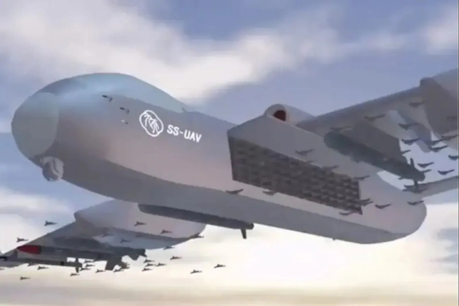 O que se sabe sobre a ‘nave-mãe’ militar da China capaz de lançar 100 drones kamikazes