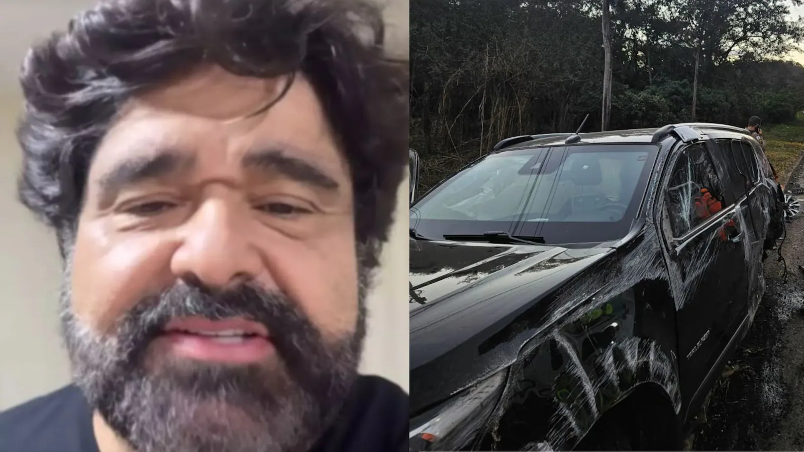 Fabiano, da dupla com César Menotti, fala pela primeira vez após acidente de carro: ‘Livramento’