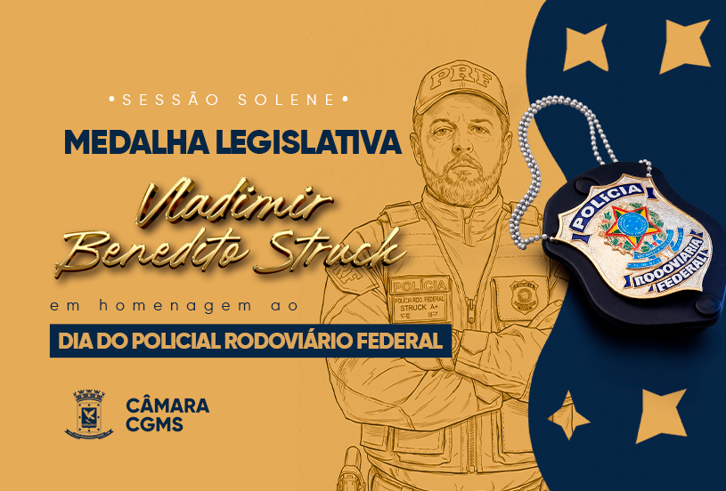 Policiais rodoviários federais serão homenageados em solenidade na quarta-feira