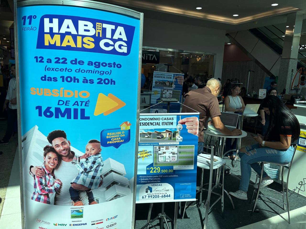 Feirão Habita CG encerra amanhã com subsídios de até R$ 16 mil