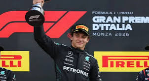 Antonelli faz história em Monza: italiano larga em 19º, vence Russell e conquista GP em casa