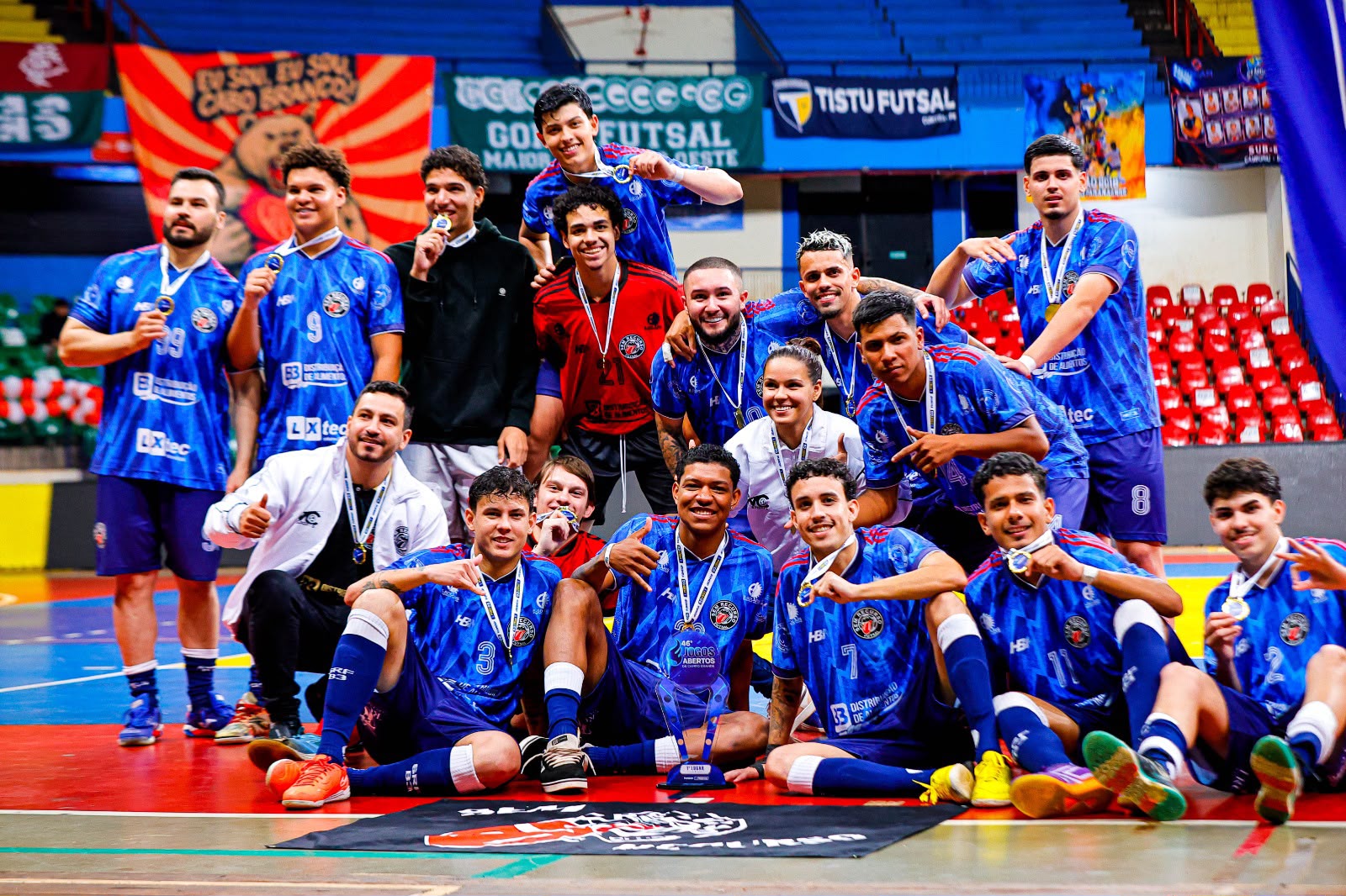 Jogos Abertos de Campo Grande define campeões no futsal e handebol