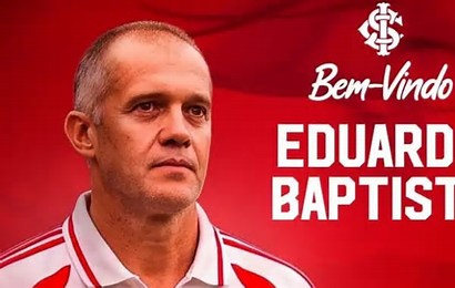 Internacional anuncia Eduardo Baptista como novo técnico para o restante da temporada