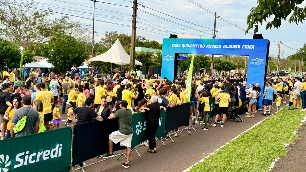 Corrida Pela Vida arrecada 300 kg de mantimentos ao FAC  